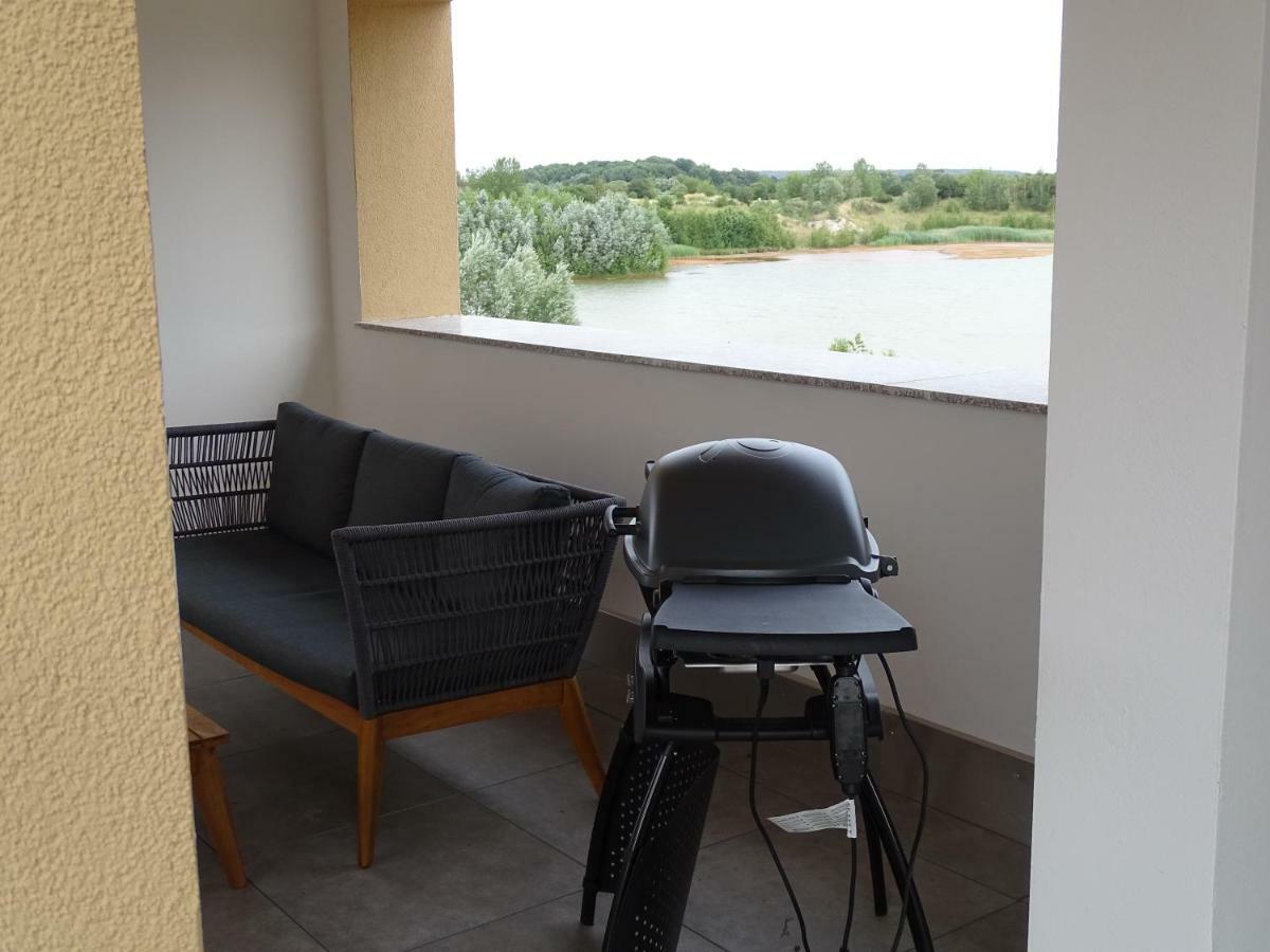 Feriendomizil Am Stoermthaler See, Lagovida, Leipziger Neuseenland, Grosspoesna, Privatstrand Exterior foto