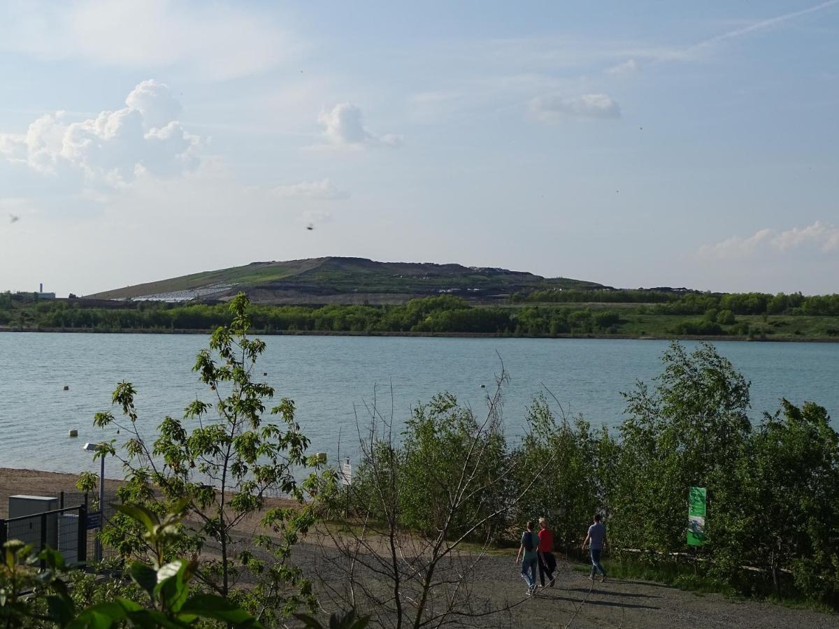 Feriendomizil Am Stoermthaler See, Lagovida, Leipziger Neuseenland, Grosspoesna, Privatstrand Exterior foto